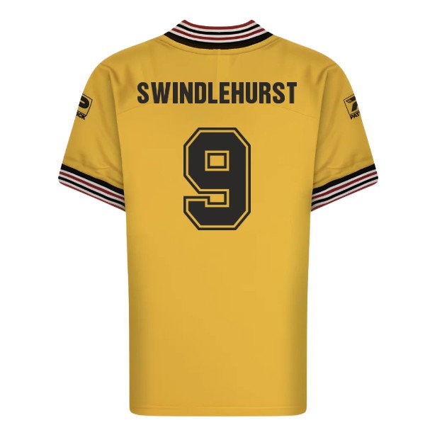 [DDJ] 1986-1988 Sunderland Third Retro Shirt (Yellow) (Swindlehurst 9)