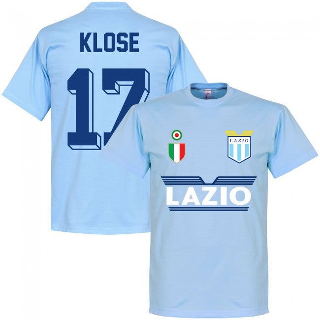 Lazio Klose 17 Team - Sky supporter T-Shirt (Adult