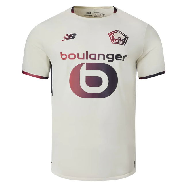 Lille 2025-2026 Away Football Jersey (Your Name) | Performance