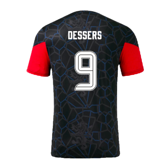 Replica Gers Dessers #9 Professional Grade Modern Style Jersey