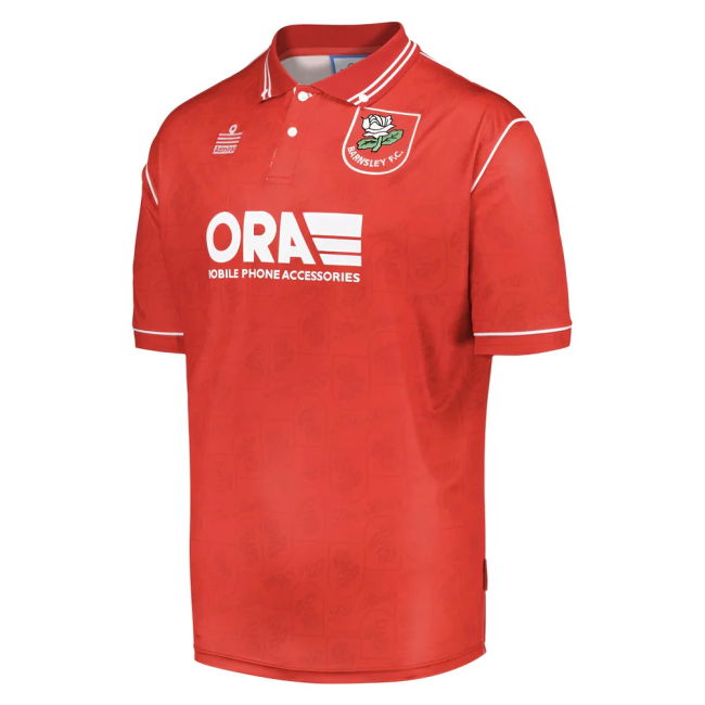 Barnsley 1996 Home Retro Top (LEYA ISEKA 11)