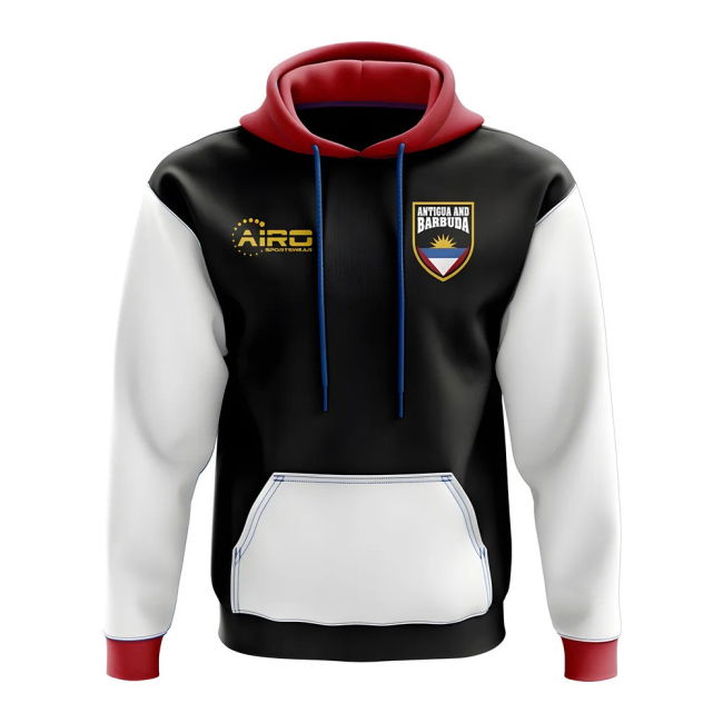 Antigua and Barbuda Concept Country Football Hoody (Black)