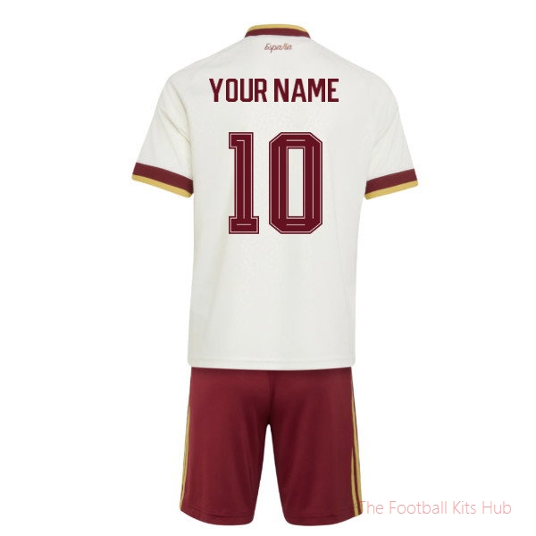 2026-2027 Spain Away Youth Kit (Your Name)