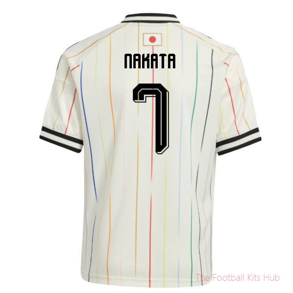 Soccer Club Japan 2026-2027 Away Shirt (Kids) (Nakata 7)