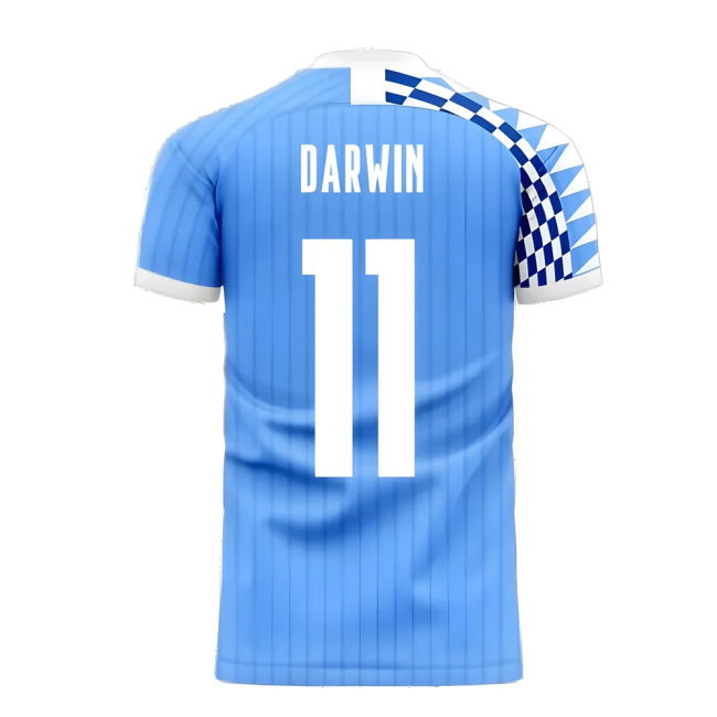 Player Uruguay 2025-2026 Home Concept Football Kit (Libero) (Darwin