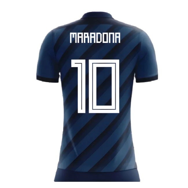 Authentic 2025-2026 Argentina Concept Shirt (Maradona 10) - Kids