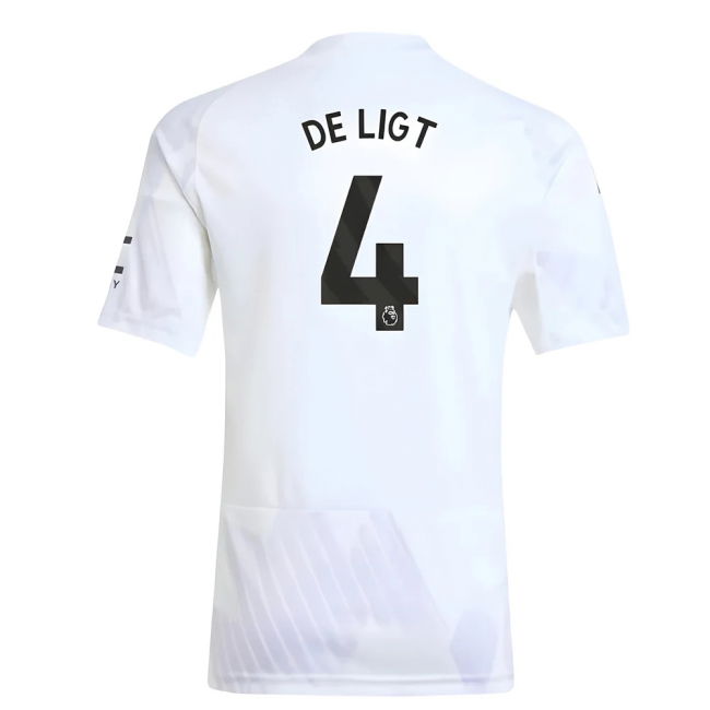De Ligt 4 Premium Man Utd 2025-2026 Away Shirt (Kids)