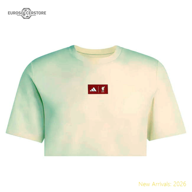 Premium 2025-2026 Liverpool Seasonal Graphic Tee (ecru Tint)