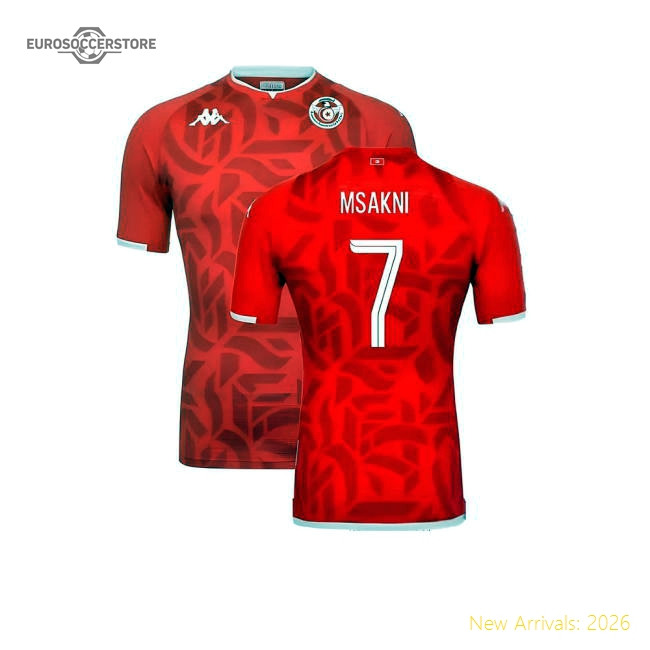 Tunisia 2021-22 Home Kit (excellent) (l) ((excellent) L) (msakni 7)