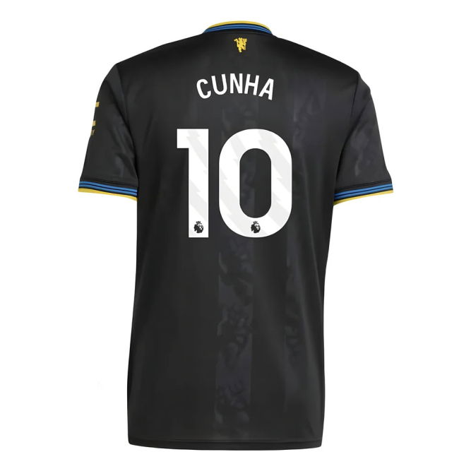 Loyal Football Manchester United Third Shirt Cunha #10 High Perfor...