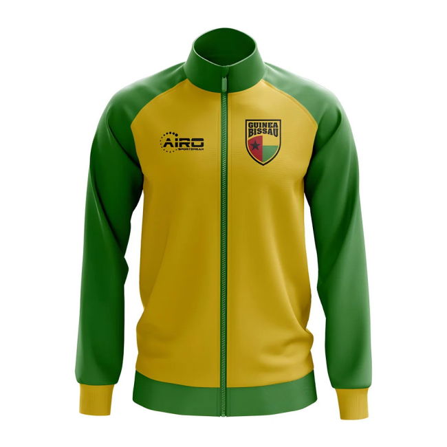 Player Guinea Bissau Bissau Concept Football Track Jacket (Yellow)