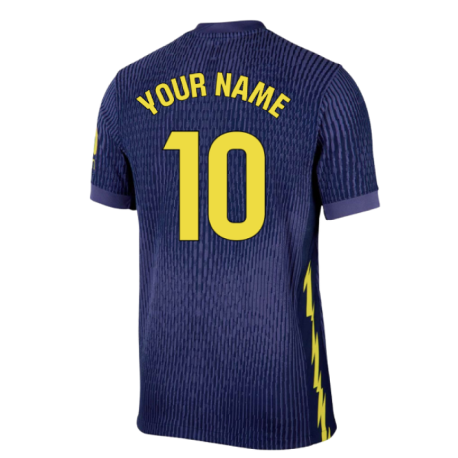 Custom Atletico Madrid Away Jersey 2025-2026
