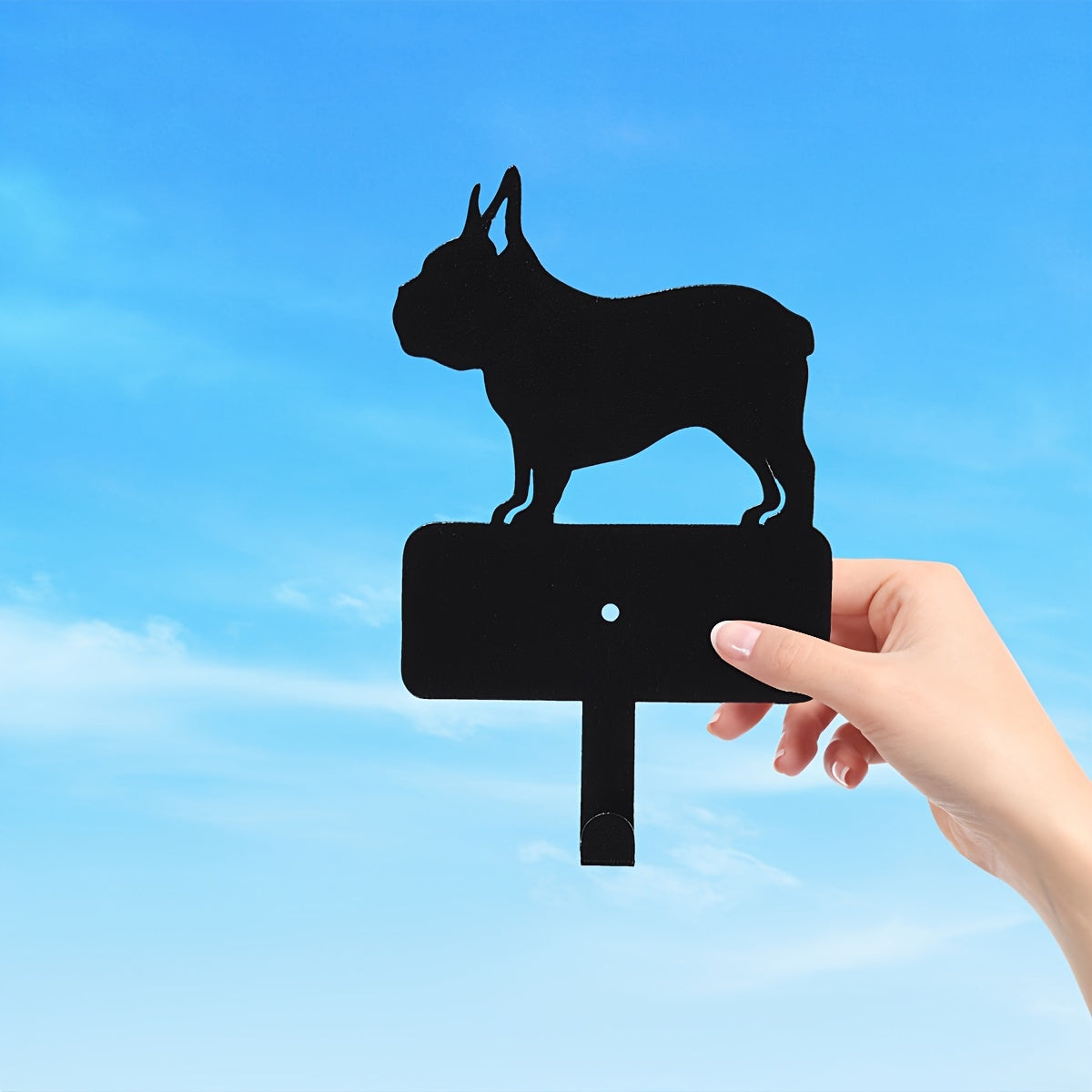 French Bulldog French Bulldog Iron Wall Hook Decorative Frenchie Wall
