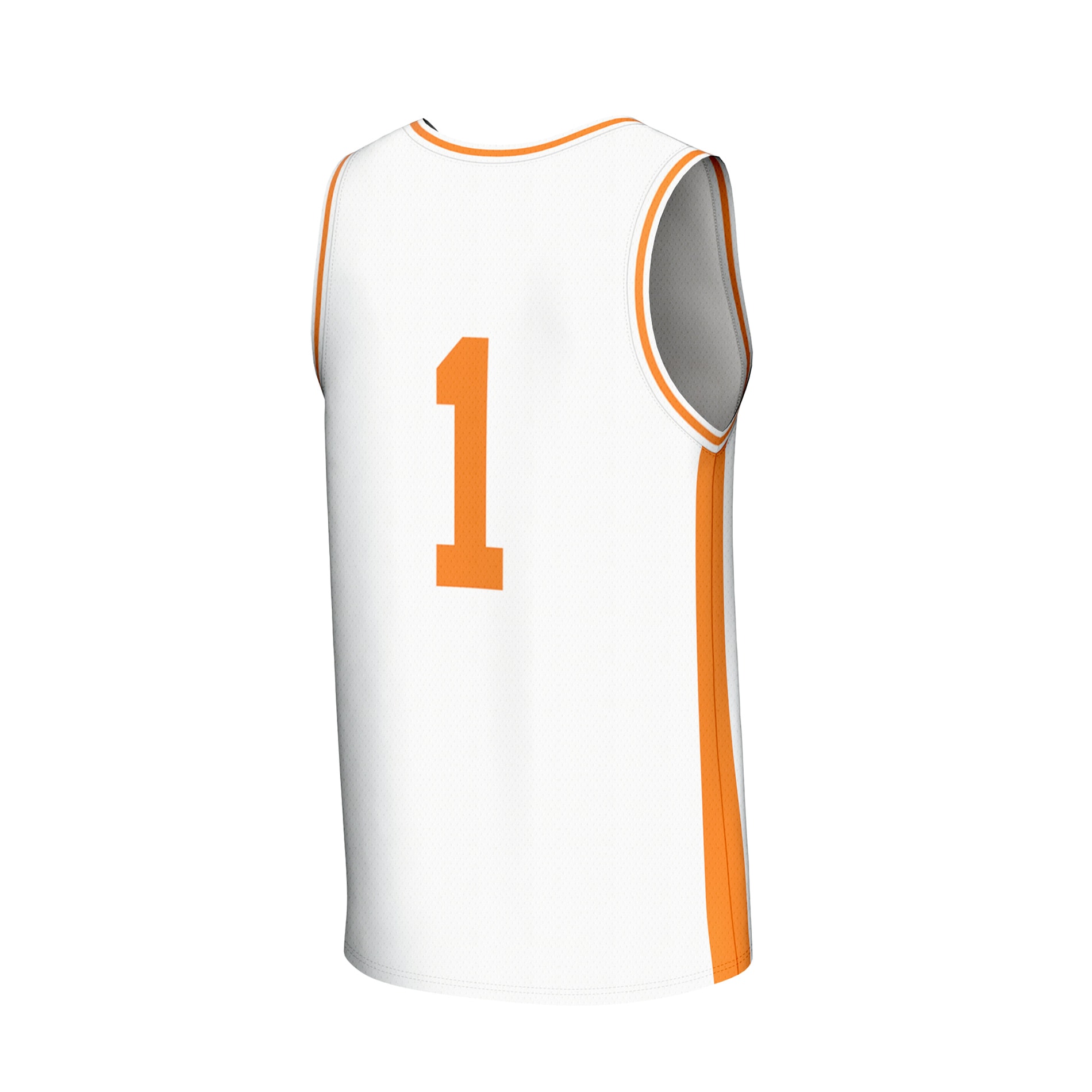 [NJP] Tennessee Volunteers GameDay Greats Unisex Lightweight Men's Basketball Fashion Jersey - White