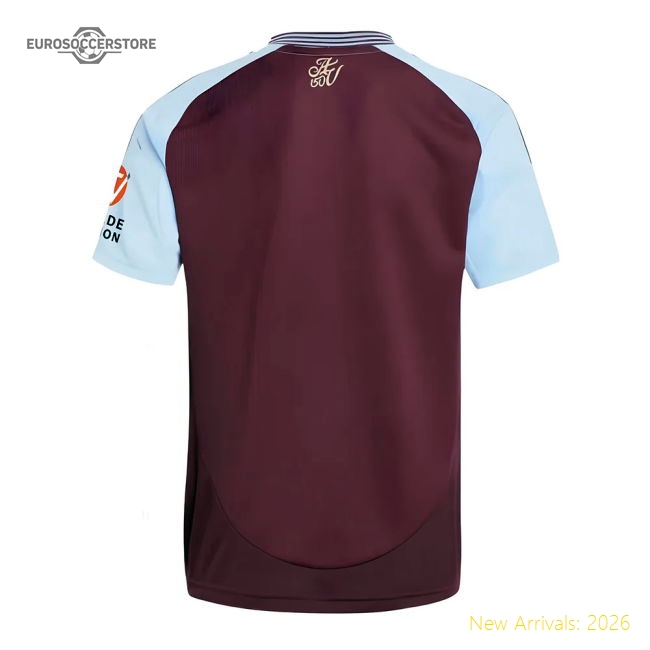 Official 2024-2025 Aston Villa Home Shirt - Premium Quality Football