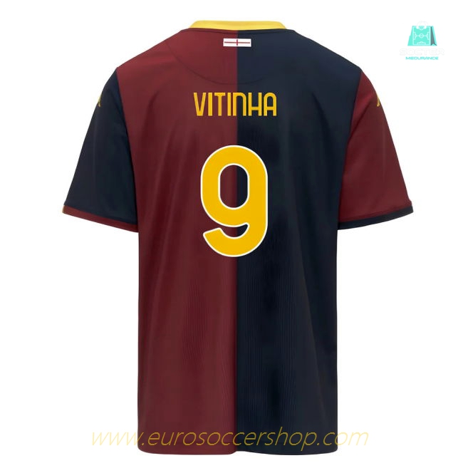 2025-2026 Genoa Home Shirt (Vitinha 9)