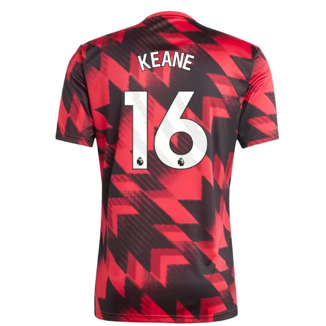 2025-2026 Man Utd Pre-Match Top (Red) (Keane 16)