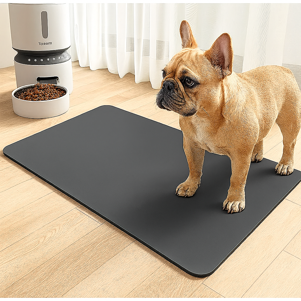 French Bulldog Pawdry French Bulldog Feeding Mat – Waterproof Non Slip