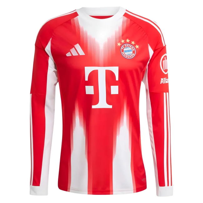 2025-2026 Bayern Munich Home Shirt Stretch Fabric UV Protection