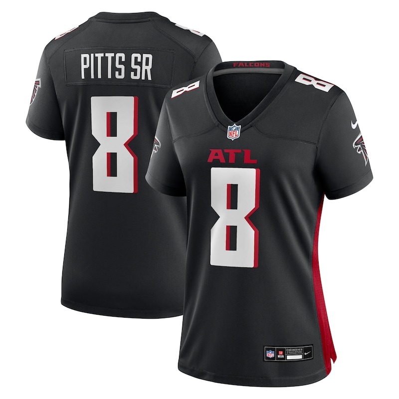 None Kyle Pitts Sr. Atlanta Falcons Championship Contender Limited ...
