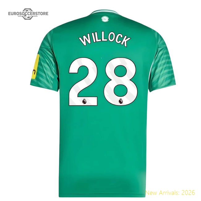 Champion-quality English Premier League Willock Away Jersey Control