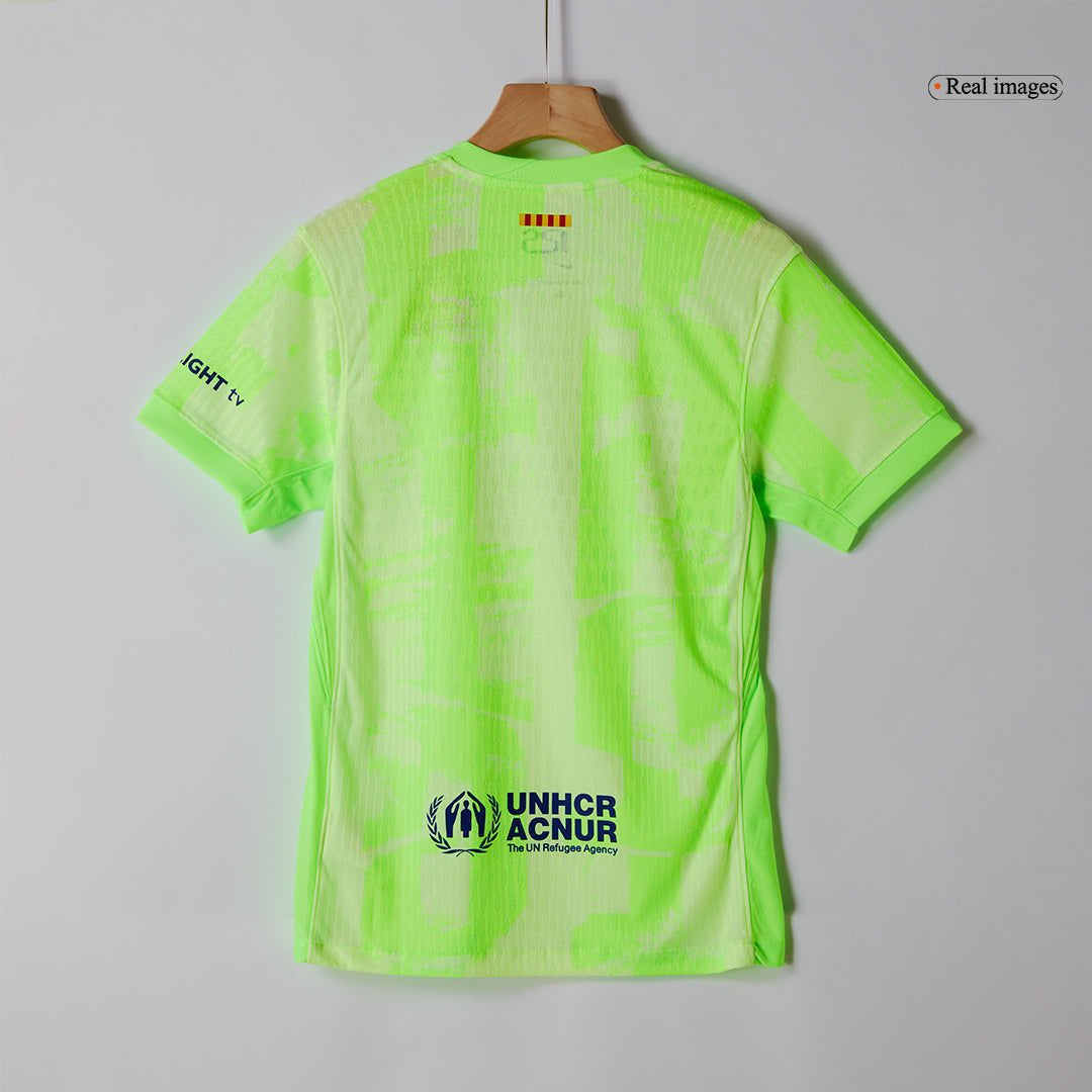 Player Version Barcelona Third Away Soccer Jersey 2024/25Authentic Kit