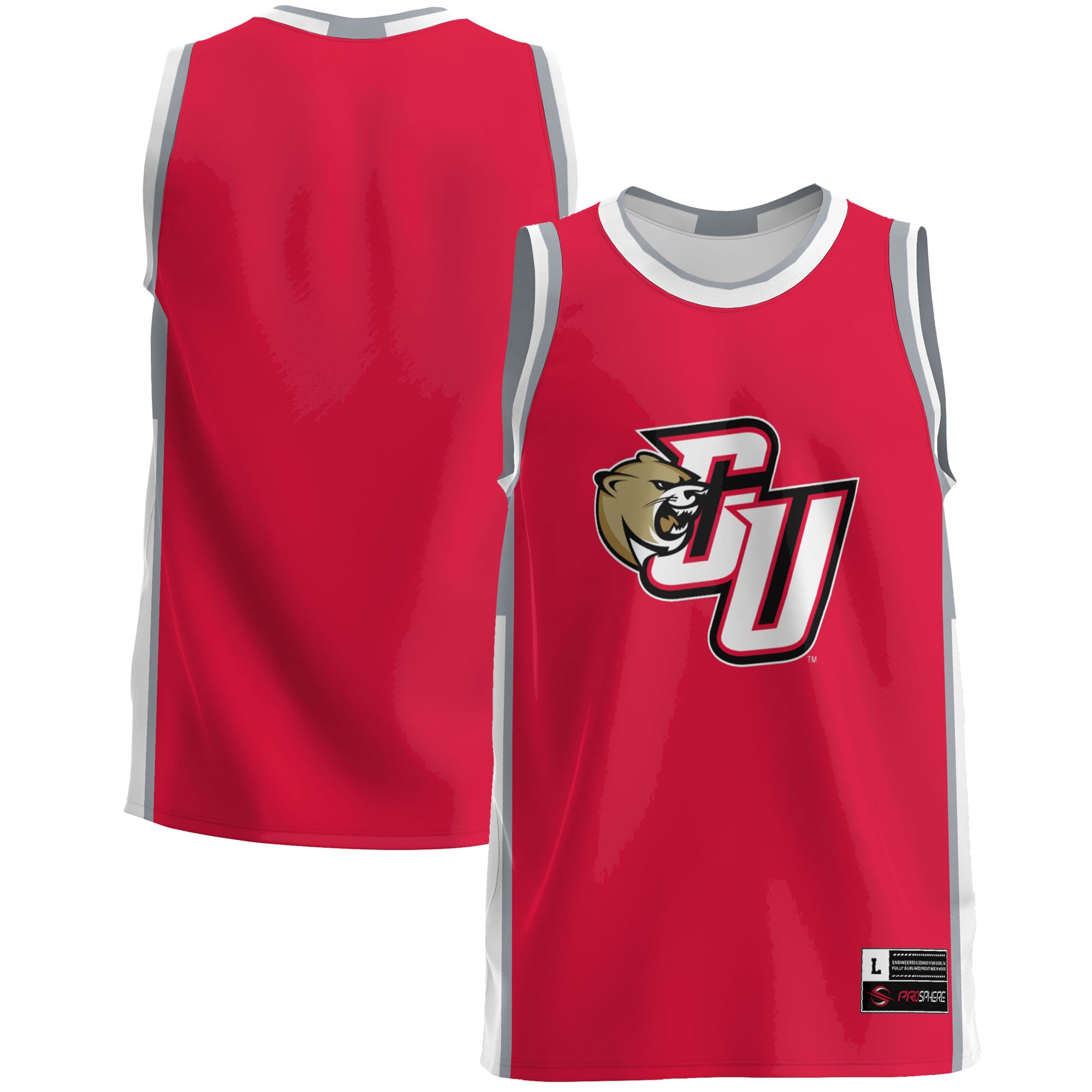 [NJP] Caldwell Cougars GameDay Greats Lightweight Basketball Jersey - Red