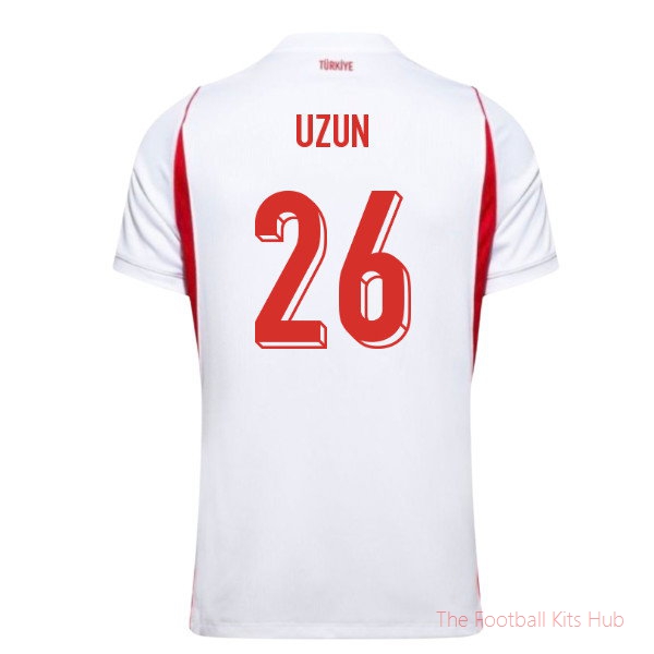 Club Soccer Turkey 2026-2027 Away Shirt (Kids) (Uzun 26)