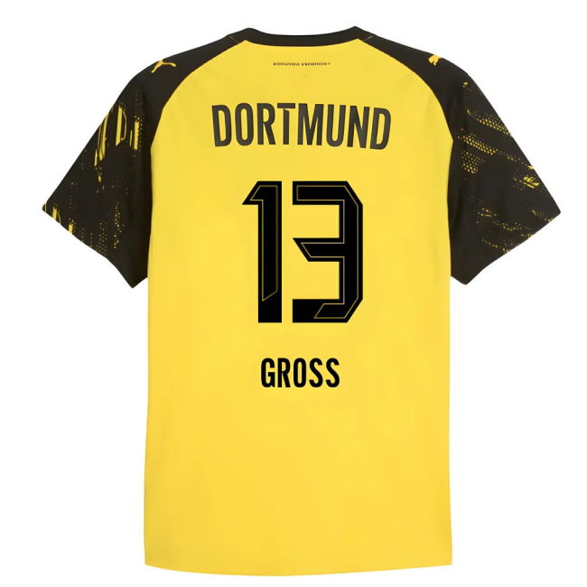 2025-2026 Borussia Dortmund Authentic Home Shirt (Gross 13)