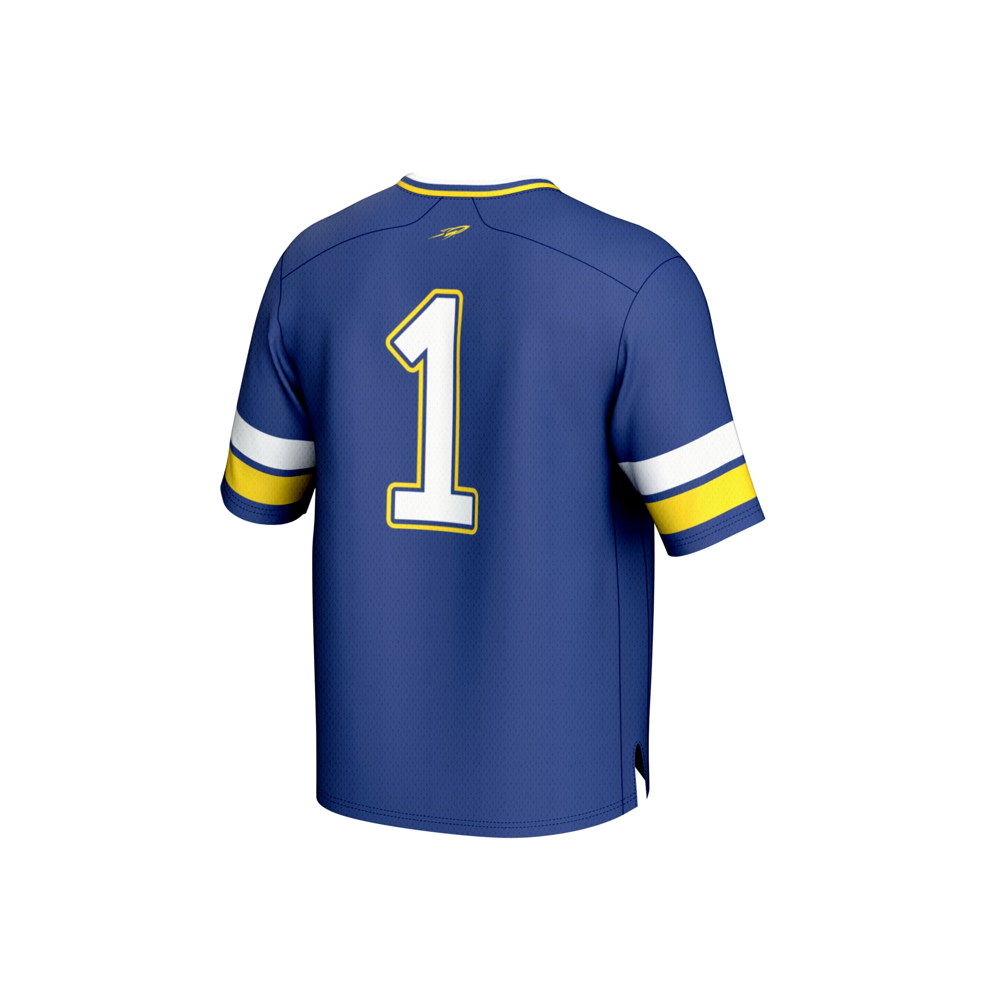 Youth #1 Navy Toledo Rockets Lightweight Collegiate Football Fashion Jersey