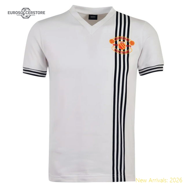 Manchester Reds 1978 Away Kids Retro Football Shirt