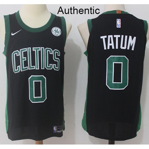 Black Nike Boston Celtics #0 Celtics Jersey - High-Quality Polyester