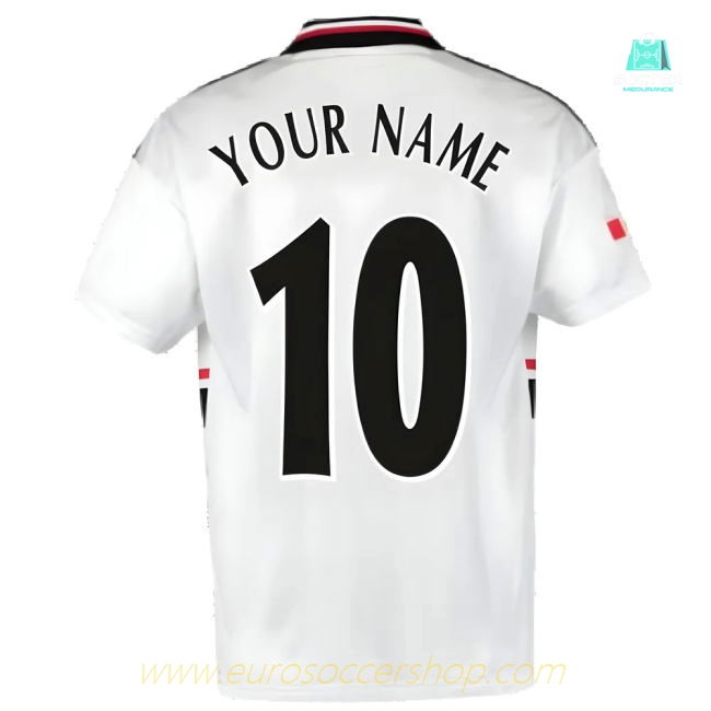 1999 Manchester United Away Football Shirt (Your Name)