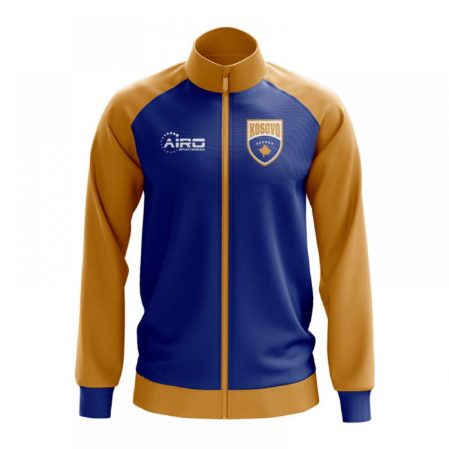 Kosovo Concept Football Track Jacket (Blue) Premium Performance