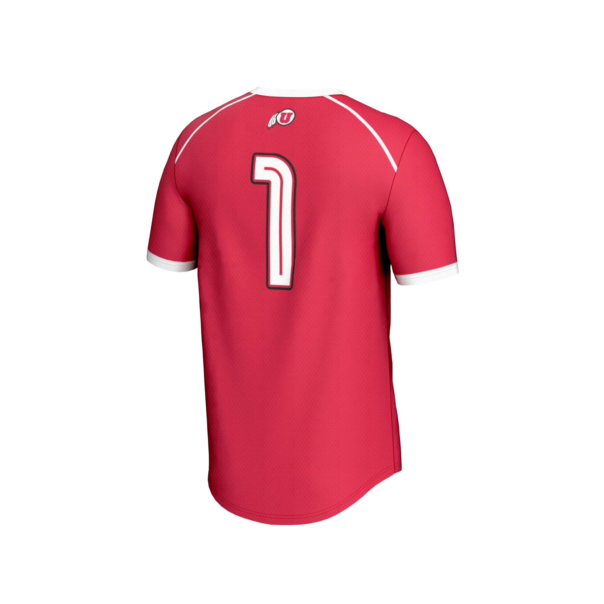[NJP] Utah Utes GameDay Greats Youth Lightweight Women's Lacrosse Fashion Jersey - Red