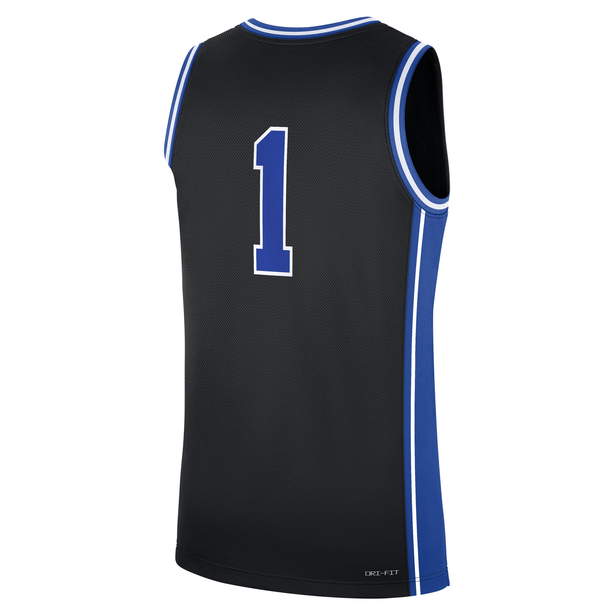#1 Duke Blue Devils Nike Alternate Replica Jersey - Black