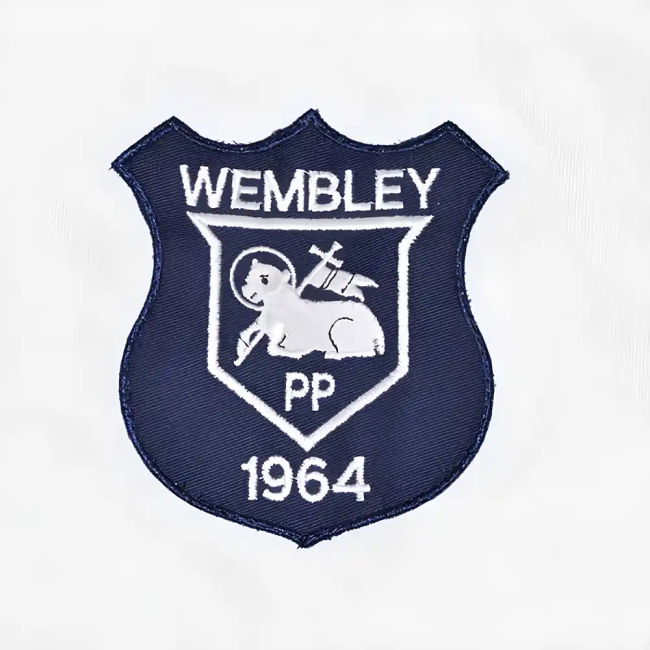 Genuine Preston North End 1964 FA Cup Final Retro Football Shirt