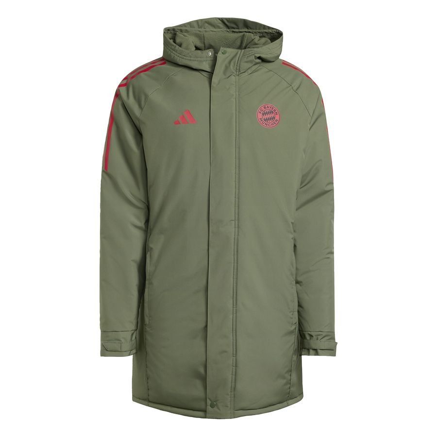 Bayern München Travel Jacket Tiro 25 Eu Parka Base Green