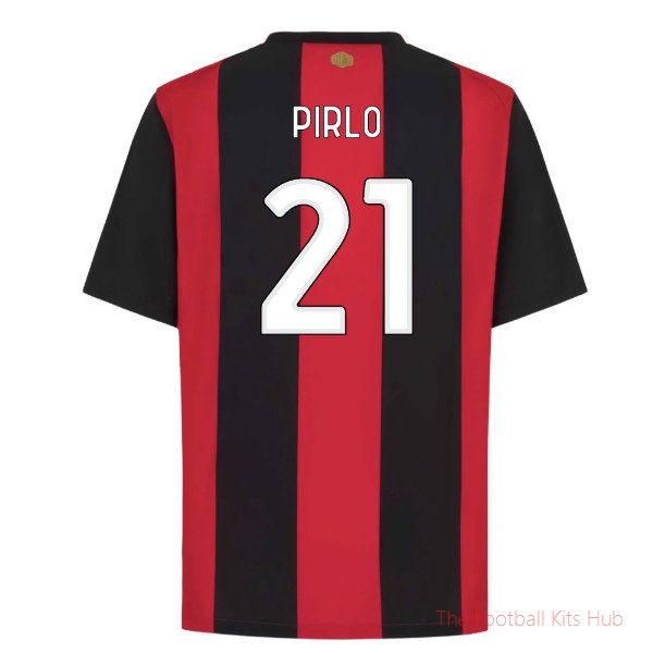 AC Milan 2026-2027 Home Shirt Pirlo #21 Stadium Edition