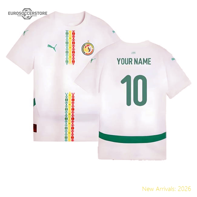 2024-2025 Teranga Lions Home Jersey (kids) (your Name) - Official Design
