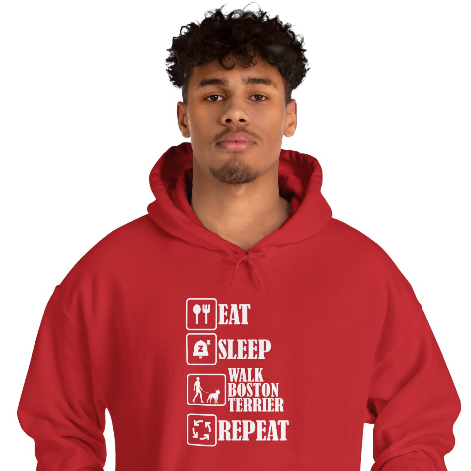 Pet-Lover Clyde - Unisex Hoodie For Boston Terrier Lovers for Pet