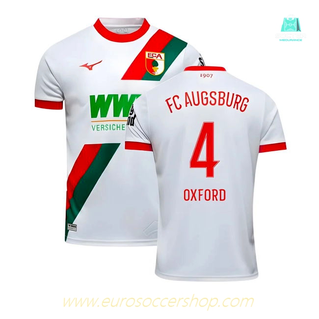 2025-2026 FC Augsburg Home Shirt (Oxford 4)