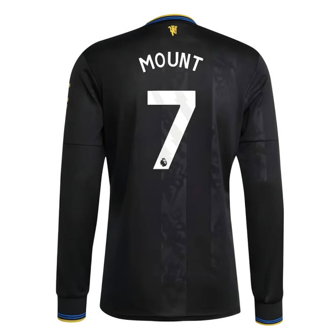 2025-2026 Man Utd Long Sleeve Third Kit (Mount 7)
