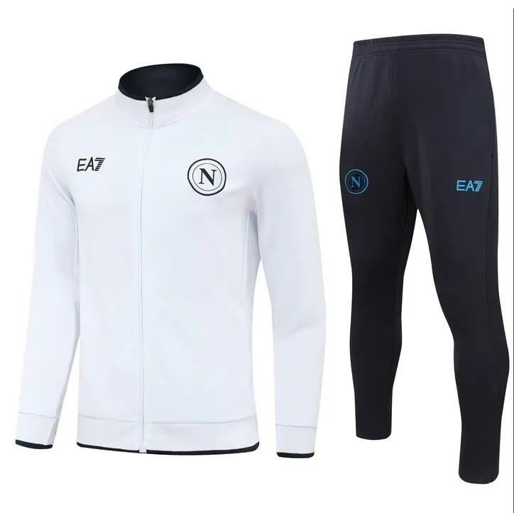 2324 Napoli White Training Jacket - Official Replica 7394