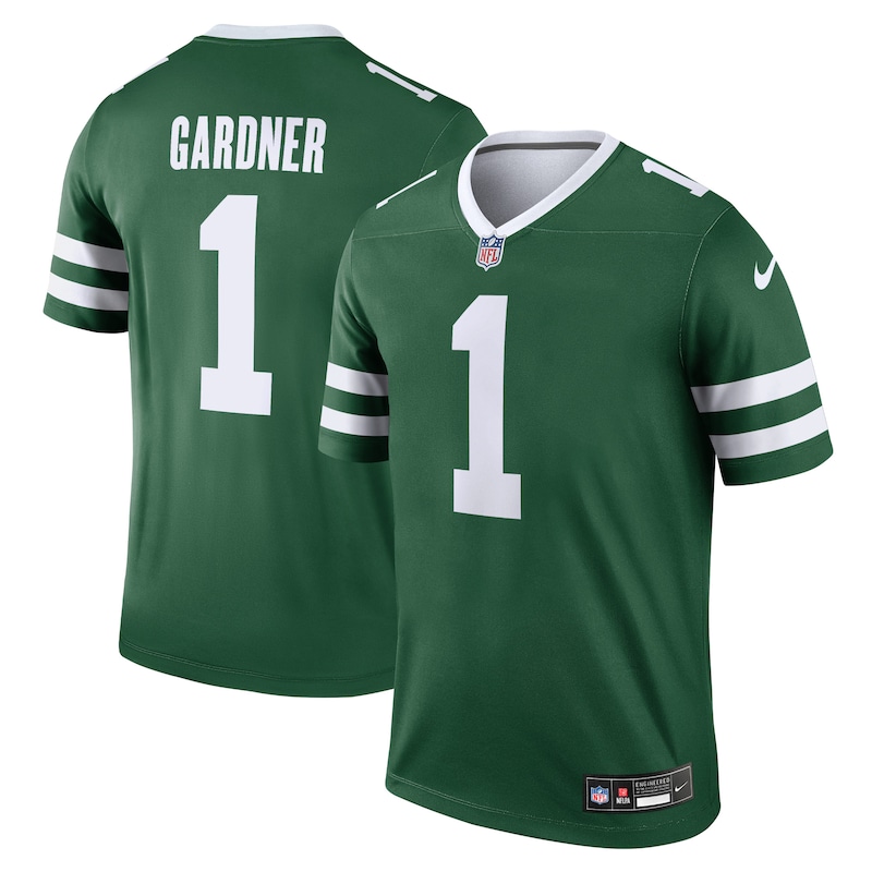 None Ahmad Sauce Gardner NY Jets Powerful Top-Grade Jersey Game Day We