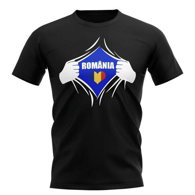 Romania Starting XI Elite Quality Home Pro Shirt