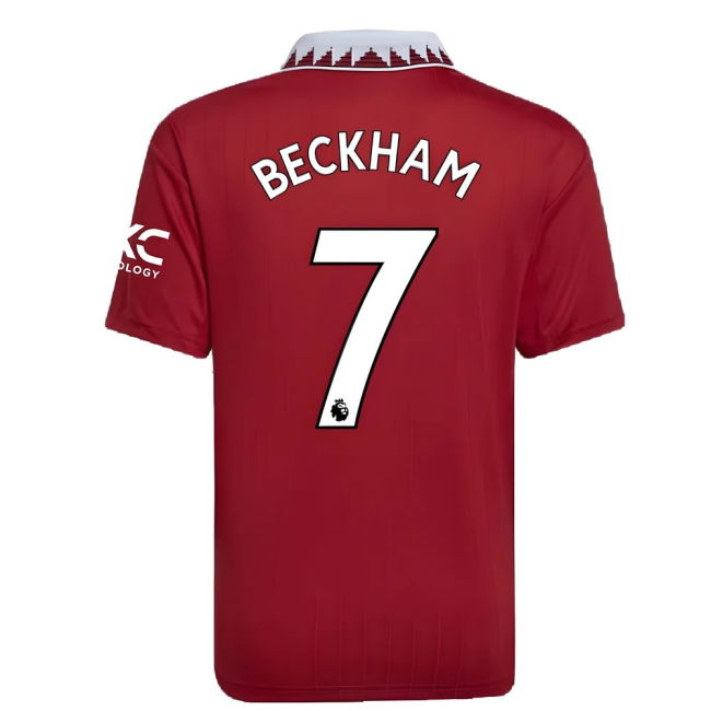 2022-2023 Man Utd Home Kit (Kids) (BECKHAM 7)