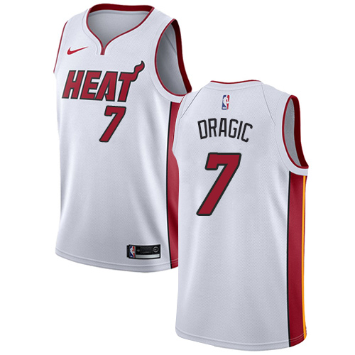 Official MIA NBA Swingman Jersey #7 Goran Dragic 2024 Icon - White