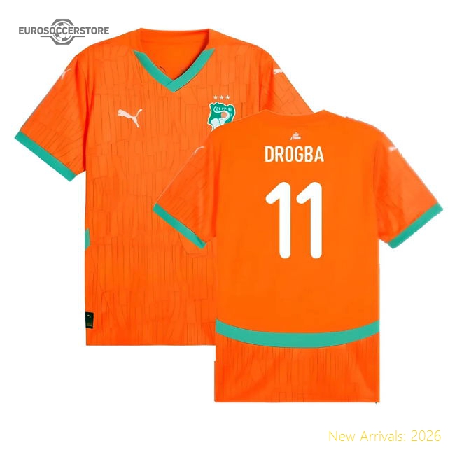 Ivory Coast Home Kit 2024-2025 Supporter Jersey