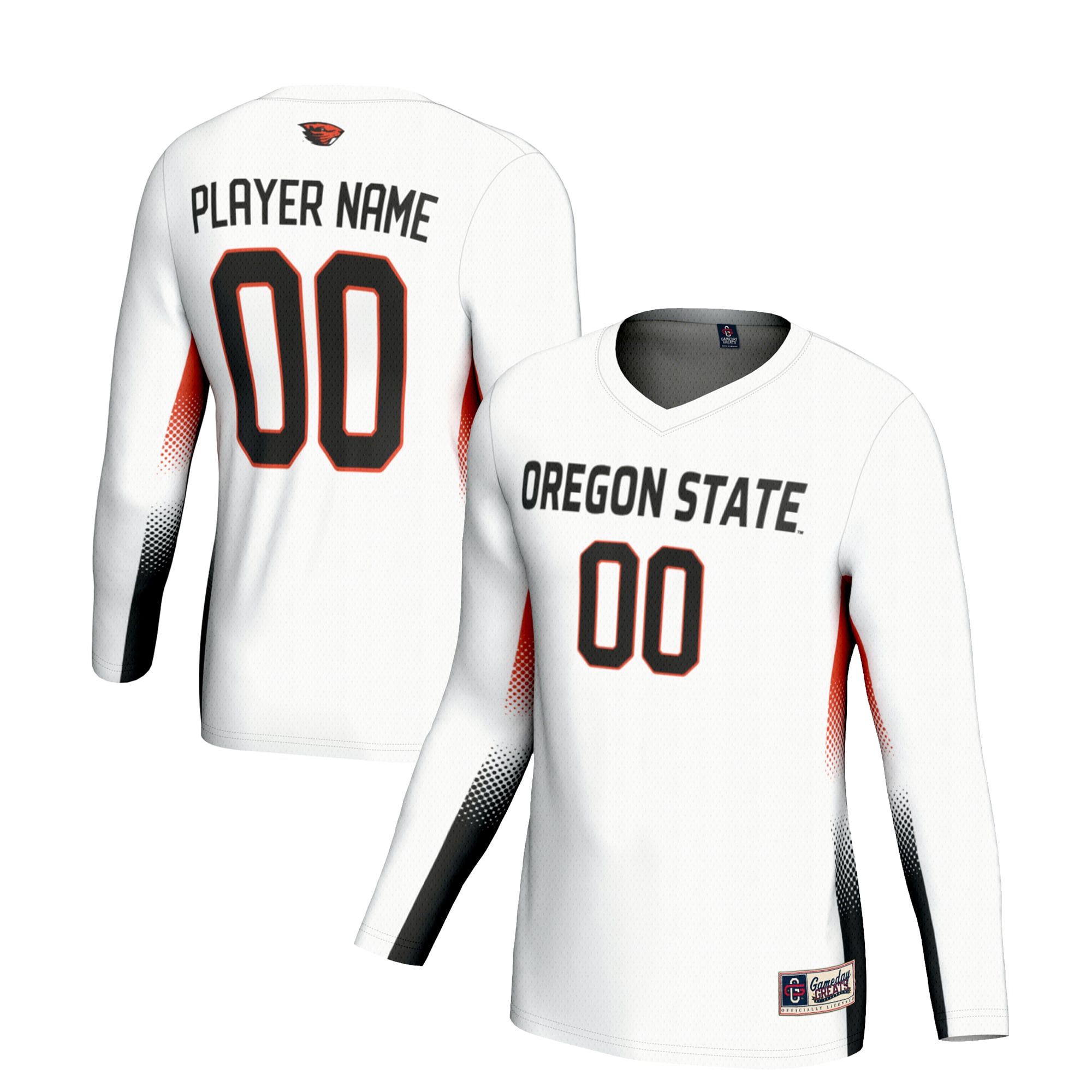Oregon State Beavers GameDay Greats Unisex NIL Lightweight Volleyball Jersey - White